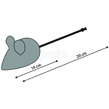 Flamingo Christmas - Flip Mouse with Catnip - Assorted - Cat Toy