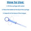 Duggan VeterinaryTablet Introducer Soft Tip - Administer Tablets - Dogs & Cats