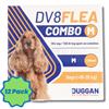 DV8 Flea Combo - Medium Dog - Spot On Fleas, Ticks & Lice - 12 Pack