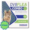 DV8 Flea Combo - Cats & Ferrets - Spot On Fleas, Ticks & Lice - 6 Pack