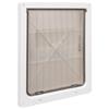 Flamingo Dog Mate Dog Door Flap - White - Medium