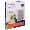 Flamingo Dog Mate Dog Door Flap - White - Large
