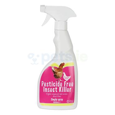 Battles Poultry Pesticide Free -  Insect Killer -Red Mites & Flies - 500ml