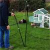 Chicken Fencing With Gate - 12m - Green