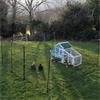 Chicken Fencing With Gate - 12m - Green