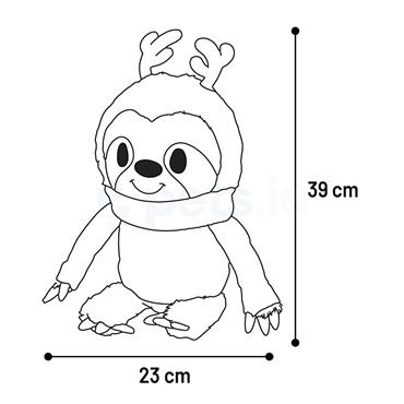 Christmas - Friedl - Sloth - Dog Toy