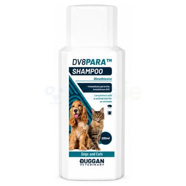 DV8PARA Shampoo - Fleas, Ticks, Lice & Mites - Cats & Dogs