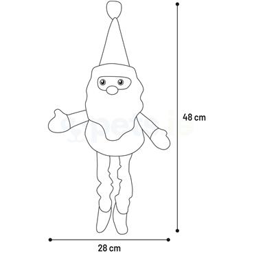 Christmas - Antonella - Santa Claus - Dog Toy
