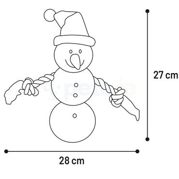 Christmas - Annalise - Santa Claus - Dog Toy