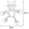 Christmas - Vicente - Reindeer with Rope - Dog Toy