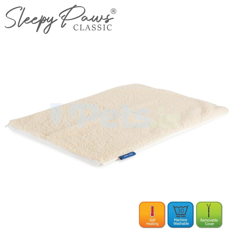 Ancol Self Heating Pet Pad Beige Fleece 3 Sizes Pets.ie Ireland