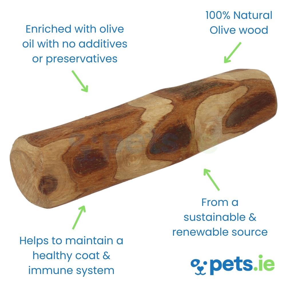Olive Branch Wood Dog Chew Pets.ie Ireland