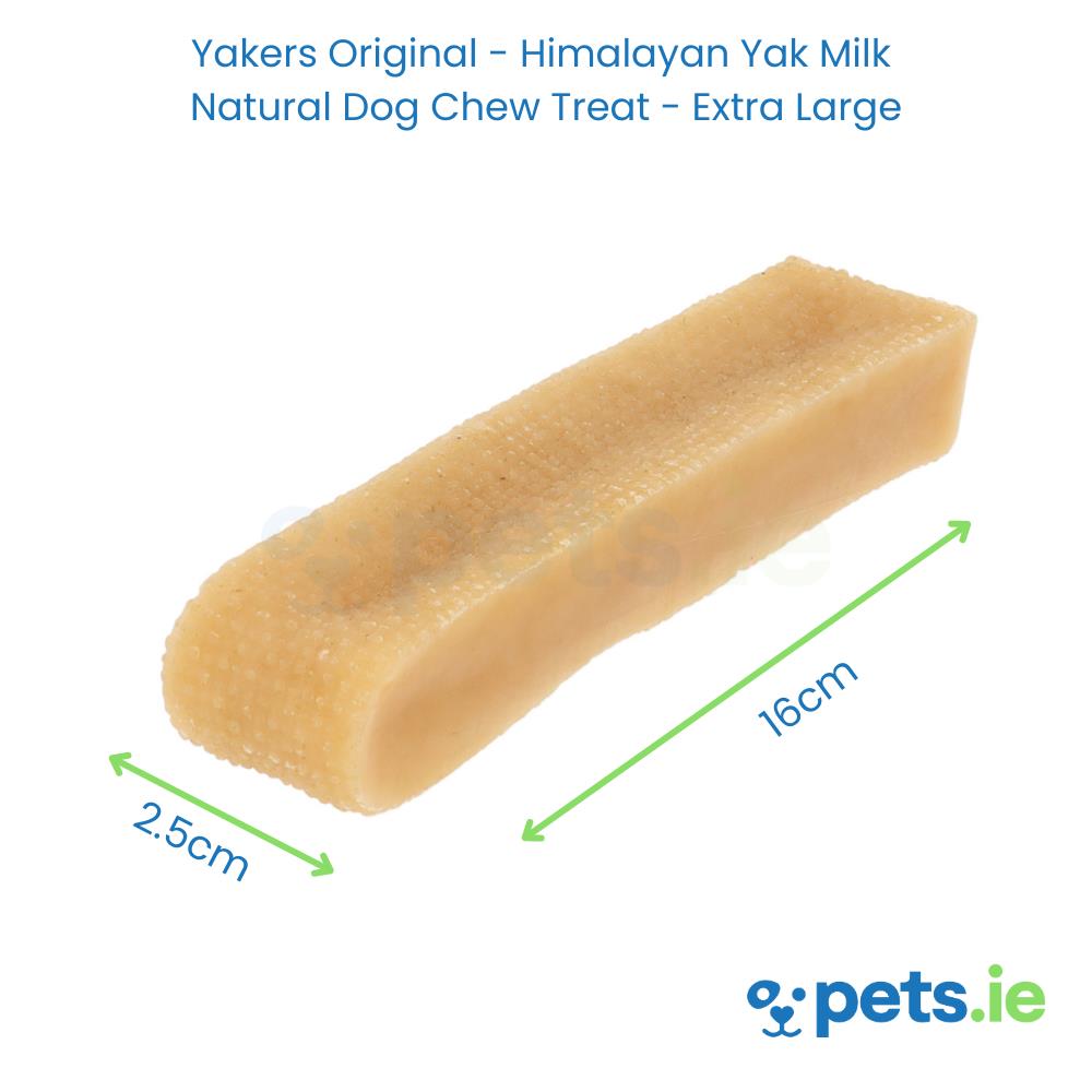 Yakers Original Himalayan Yak Milk Natural Dog Chew Treat Extra