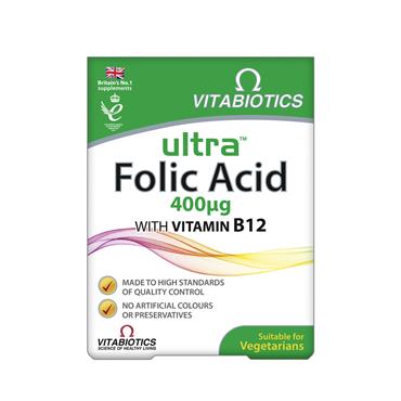 Vitabiotics Ultra Folic Acid 60s