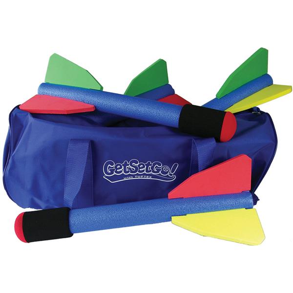 Bull Nose Mini Foam Javelin Set (8 Pack & Bag) McSport Ireland