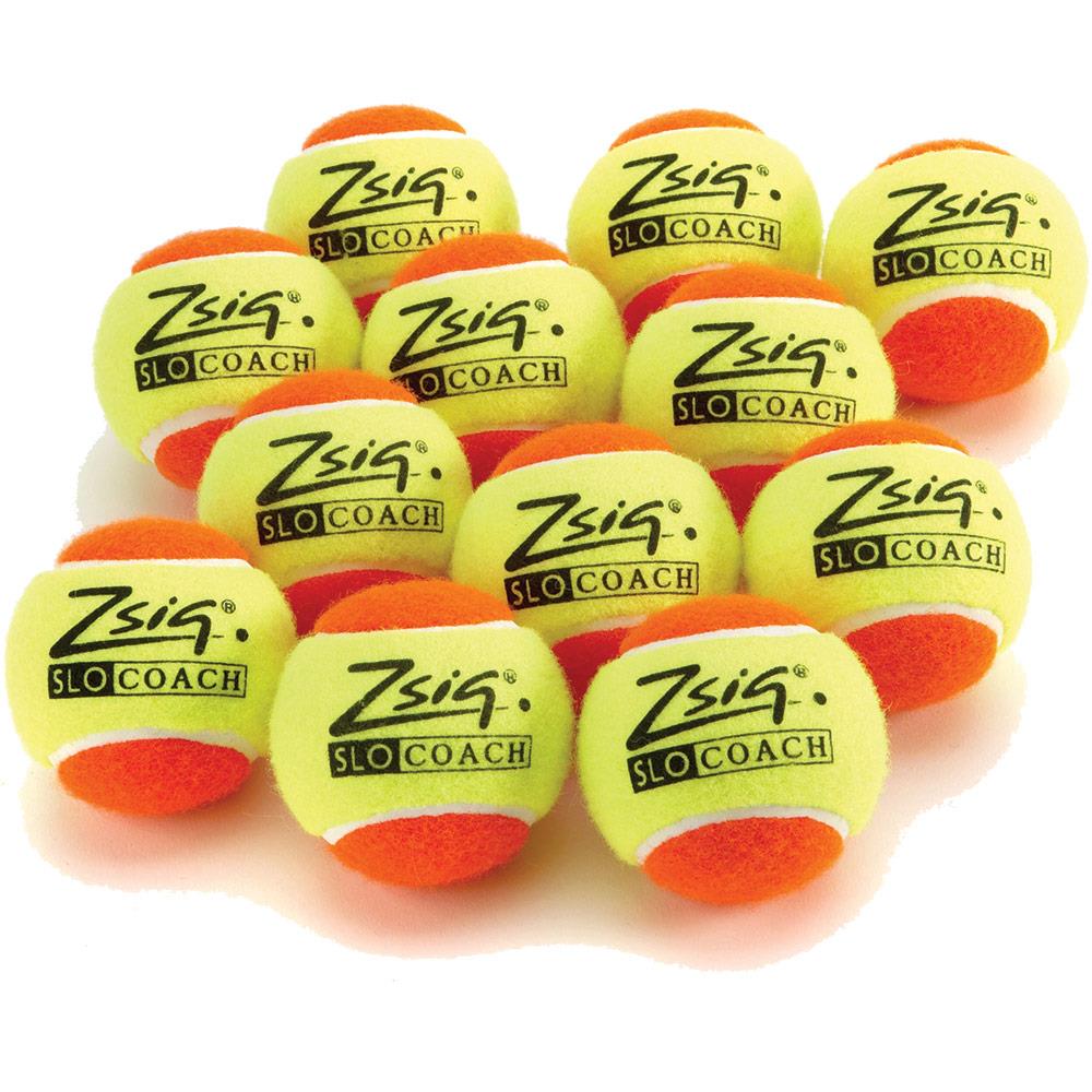 ZSIG Orange SloCoach Mini Tennis Balls (12 PK) McSport Ireland