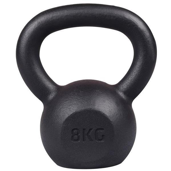 Hit Fitness Powder Coated Kettlebell 8kg McSport Ireland