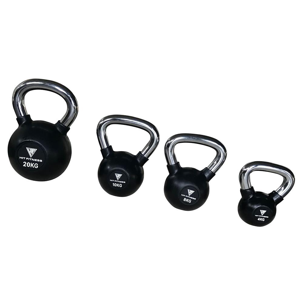 Kettlebell with Chrome Handle 10KG McSport Ireland
