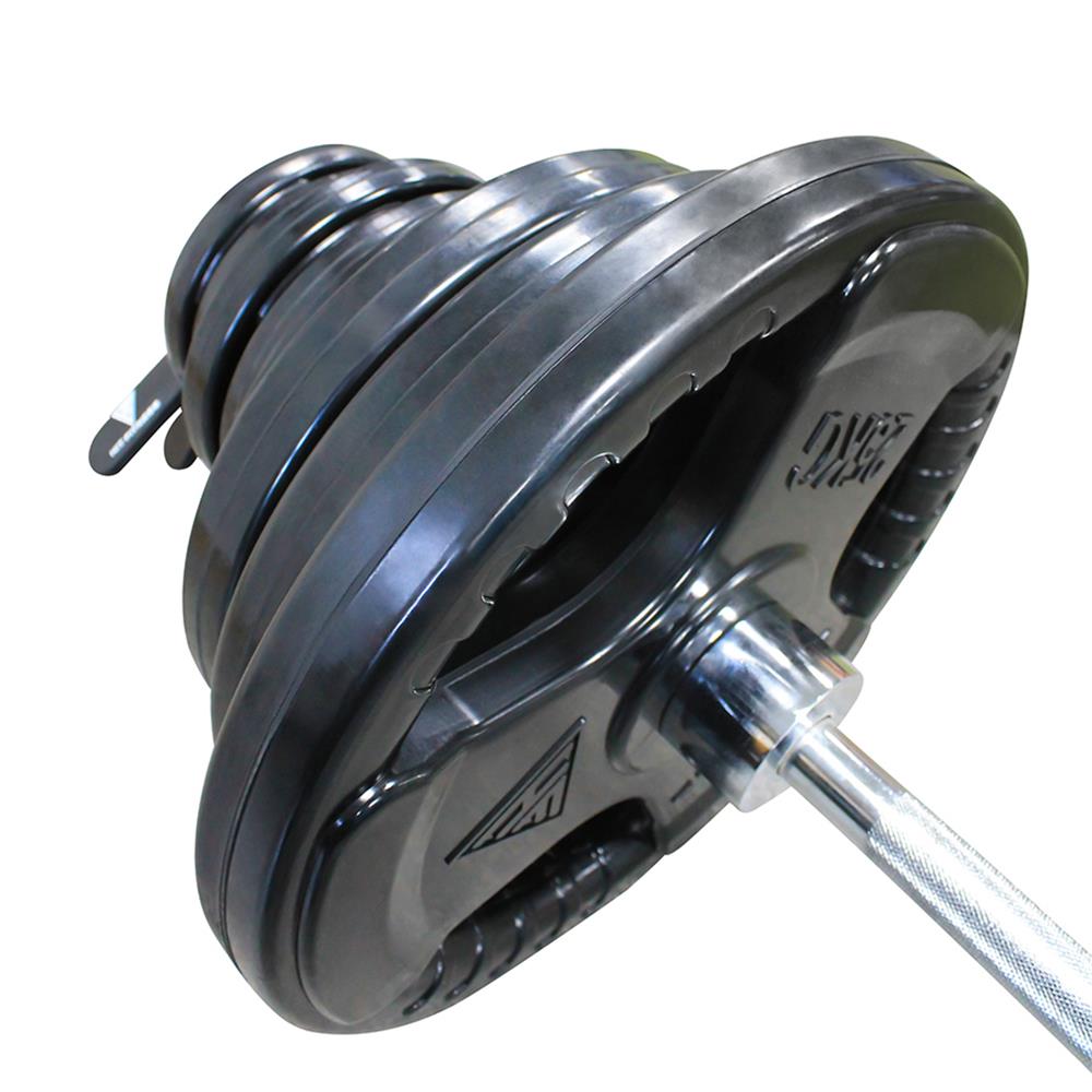 Hit Fitness 100kg Olympic Barbell Set with 7' Bar McSport Ireland