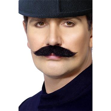 SELF ADHESIVE OLD COWBOY PIRATE DARK BLONDE FANCY DRESS MOUSTACHE UK