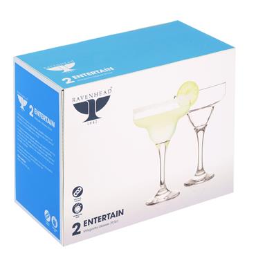 Entertain Set Of 2 Margarita Glasses