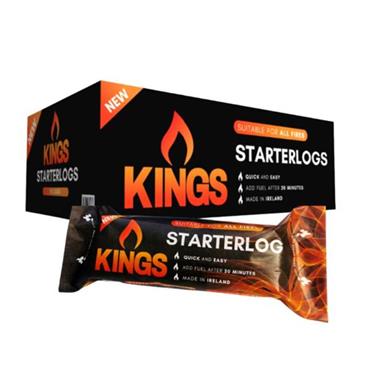 Flamers Kings Starter Fire Log Box Of 10