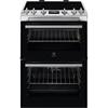 Electrolux 60cm Double Oven Electric Cooker Silver