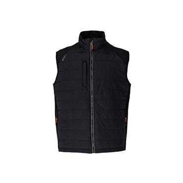 Xpert Pro Rip Stop Panelled Bodywarmer Black   L