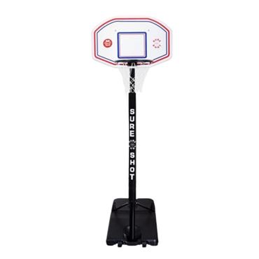 Sure Shot Telescopic Basketball Unit - BLACK