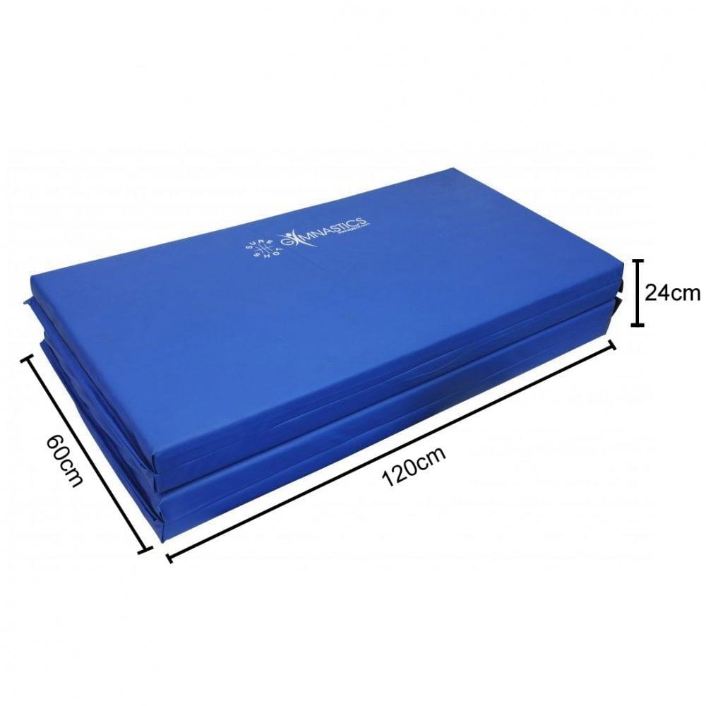 Sure Shot Foldable Gymnastics Mat/Tumbling Mat 8ft x 4ft x 60mm