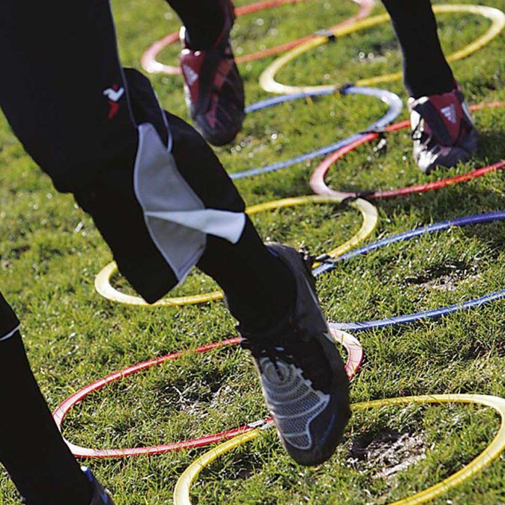 Precision Speed Agility Hoop Ladder (12 X 16 Inch Hoops) Michael