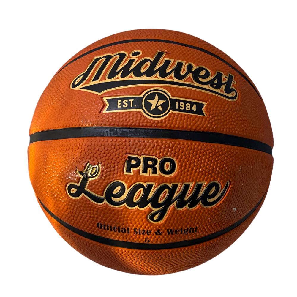 Midwest Pro Leagure Basketball Size 5 TAN Michael Murphy Sports