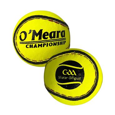 O'Meara Sliotars Championship Official GAA Approved Match Sliotar | Size 5 - Yellow
