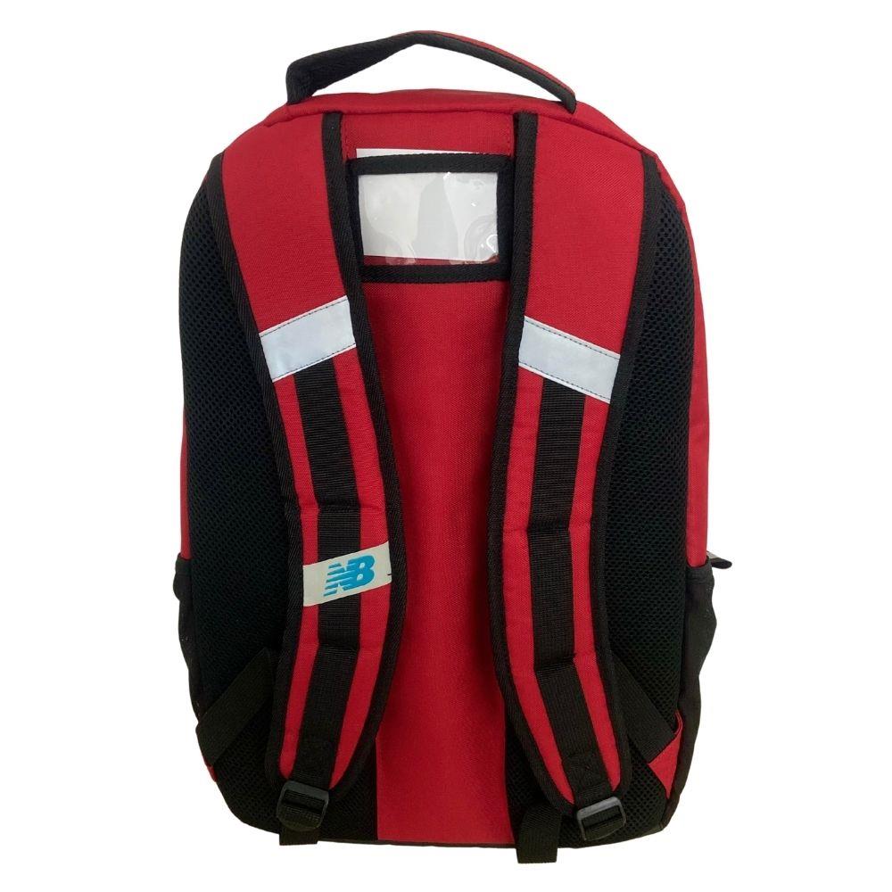 New Balance Team School Backpack Red Michael Murphy Sports