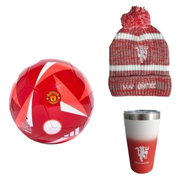 MANCHESTER UNITED SUPPORTERS GIFT SET KING ERIC