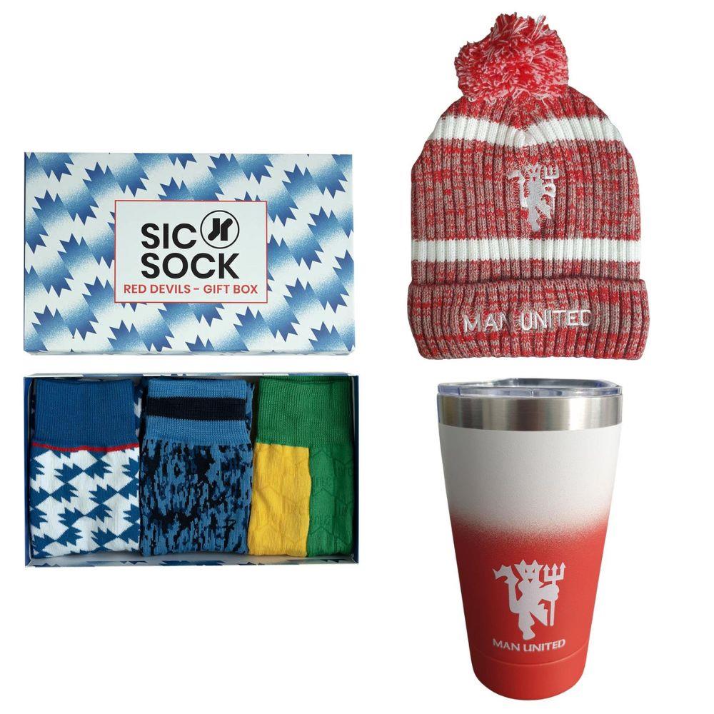 MANCHESTER UNITED SUPPORTERS GIFT SET RED DEVILS Michael Murphy