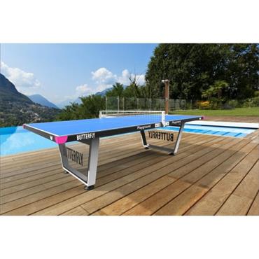 Butterfly Playground Outdoor Table Tennis Table - BLUE