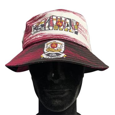 Official GAA Merchandise Galway GAA Bucket Hat - Maroon
