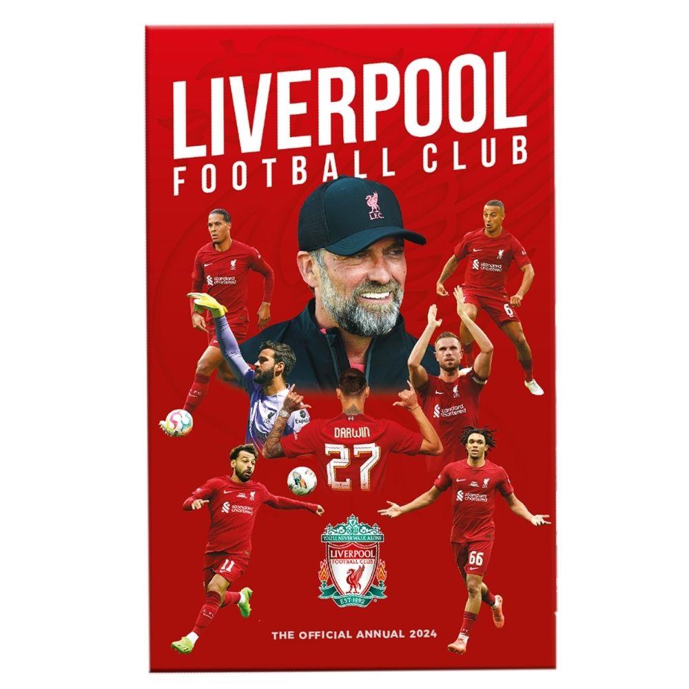 OFFICIAL LIVERPOOL MERCHANDISE LIVERPOOL FC 2024 ANNUAL Red Michael