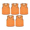 KARAKAL ADULTS MESH TRAINING BIB PACK OF 5 - Orange