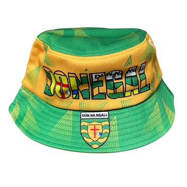 Official GAA Merchandise Donegal Gaa Bucket Hat - Green/Amber