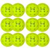 Pickleball United Freedom Outdoor Pickleball | Pack of 12 - Yellow