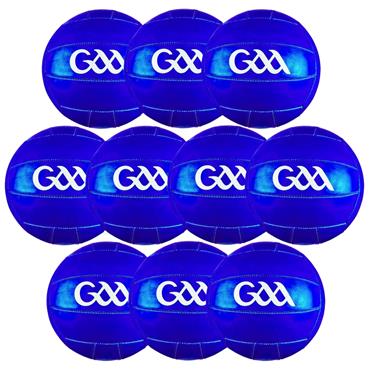 Score More GAA Training Football | Size 5 | Pack of 10 - BLUE