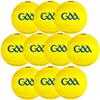Score More GAA Training Football | Size 5 | Pack of 10 - Yellow