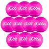 Score More GAA Training Football | Size 5 | Pack of 10 - Pink