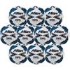 Mitre Impel One Training Football | Size 5 | Pack Of 10 - White/Blue