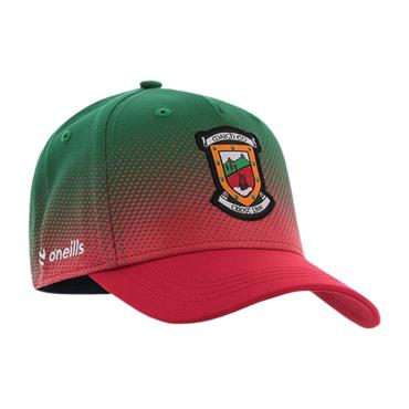 O'Neills Mayo GAA Morgan Baseball Cap - GREEN/RED