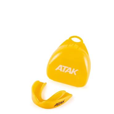 Atak Adults Centaur Gel Mouthguard - Yellow