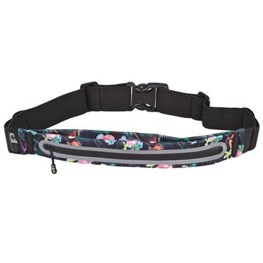 Ultimate Performance Ease Runners Expandable Waistbag Tropical - Black