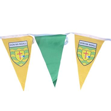 Official Donegal Merchandise Donegal GAA Bunting | 10m - Green/Amber